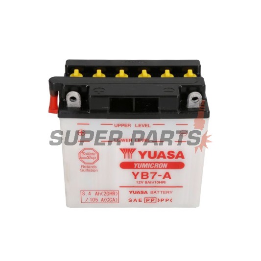 Акумулатор -YUASA- YB7-A, 8Ah 12V