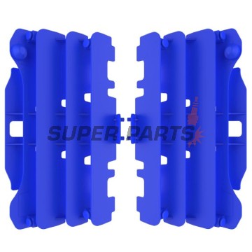 Протектори за радиатор -POLISPORT- син, YAMAHA YZ 250/450 2007-2009