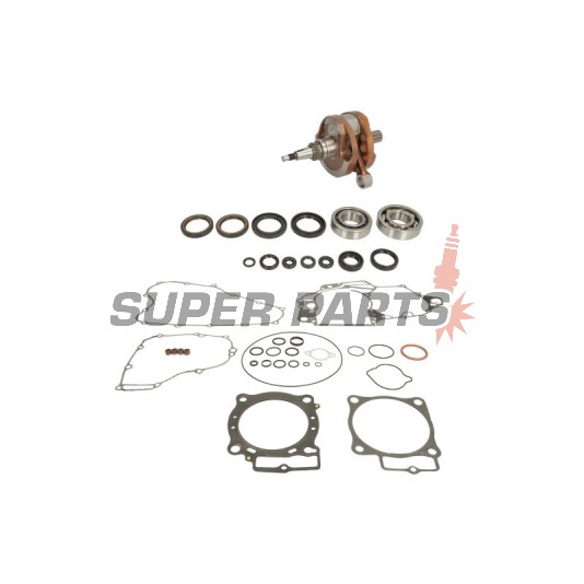 Пълен комплект колянов вал и гарнитури -HOT RODS- Honda CRF 450 R (13-16)