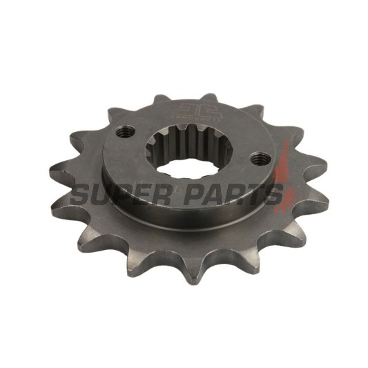 Преден пиньон -JT- JTF1307,15, 15 зъба, Honda XR 650 1999-2001, Kawasaki ZX-6R 600/636 2003-2006, ZX-6RR 600 2003-2006