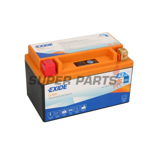 Акумулатор -EXIDE- ELTX12, 42Wh (4Ah), 12V, Lithium-ion