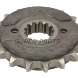 Преден пиньон -JT- JTF339,18RB, 18 зъба, с гумен демпфер, Honda CB 1000 1993-1998, CB 100 1974, 1976, CB 1100 1981-1983, 2000-2003, 2013-2015, CB 1300 1997-1999, 2003-2013, CB 750 1978-1984, CB 900 1979-1982, CBR 1000 1987-2000, CBR 1100 1996-2008
