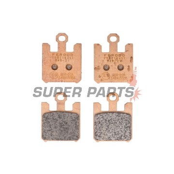 Накладки -FERODO- FDB2164ST, Kawasaki VN1600 Mean Streak / ZX-6R 636 / ZX-6RR / ZX-10R / ZX-12R Ninja + Suzuki GSX-R1000 (2003-2007)