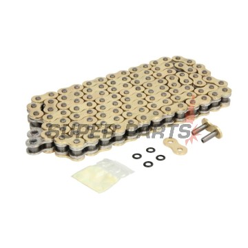 Верига -JT- JTC520Z3GS110RL, размер 520, 110 звена, двойно усилена, златна