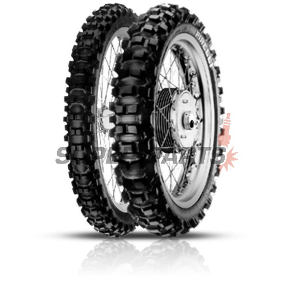 Задна офроуд гума -PIRELLI MOTOR- 140/80-18, SCORPION XC, средно твърда