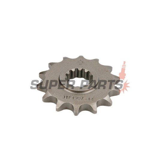 Преден пиньон -JT- JTF1907,14, 14 зъба, Husqvarna TC 85 2014-2017, KTM SX 105 2007-2011, SX 85 2004-2017, XC 105 2004-2011, XC 85 2003-2013