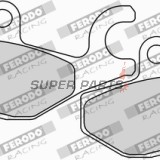 Накладки -FERODO- FDB2186EF, Piaggio Beverly 125-350 (2006-2017), MP3 125-500 (2006-2016), X10 125-500 (2012-2015), X7 125-300 (2007-2014), X8 400 (2006-2008), X9 125-250 (2005-2008)
