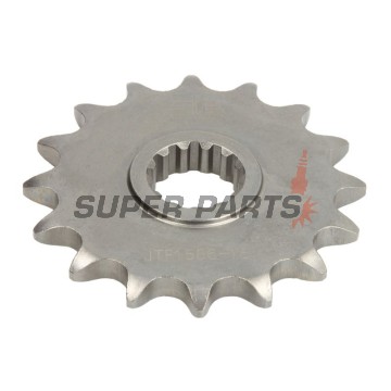 Преден пиньон -JT- JTF1586,16, 16 зъба, Yamaha TDM 850 1996-1998, TRX 850 1995-2000, YZF-R6 600 2006-2015