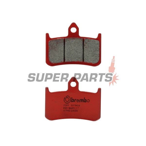 Накладки -BREMBO- 07HO28SA, Honda CB900F Hornet, CBR900RR Fireblade, VFR750R, VTR1000F Fire Storm/Superhawk (1988-2007)