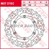 Спирачен диск -TRW- MST371EC, 240mm, Suzuki DR-Z 400 / 400E / 400SM / 400SMU (2005-2008), RM 125 / 250 (2005-2012)