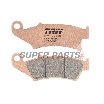 Накладки -TRW- MCB669SV, Aprilia MXV/RXV, Beta RR, Gas Gas EC/FSE/FSR/MC, Honda CR/CRF/XR/XL, Kawasaki KDX/KLX/KX, Suzuki DR-Z/RM/RM-Z, Yamaha WR/YZ/XT (1993-2020)