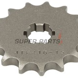 Преден пиньон -JT- JTF416,15, 15 зъба, Suzuki RM 80 1997-2001, RM 85 2002-2018, Yamaha DT 175 1978-1981, RD 125 1976-1977, RS 125 1976, YZ 80 1984, 1993-2001