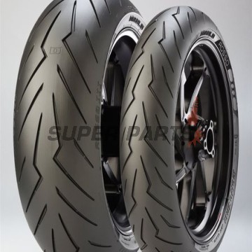 Задна шосейна гума -PIRELLI MOTOR- 190/50ZR17, DIABLO ROSSO III