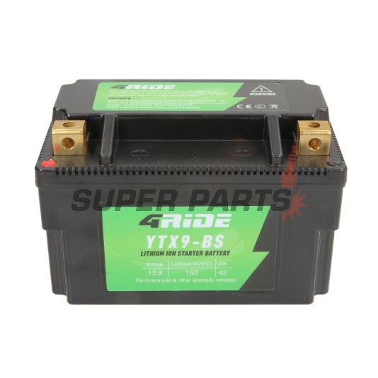 Акумулатор -4 RIDE- YTX9-BS 4RIDE LI-ION, 42Wh 12V