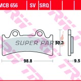 Накладки -TRW- MCB656SV, Triumph Daytona 900 Super III + Yamaha FZR1000 Genesis Exup / YZF750R-SP (1993-1998)