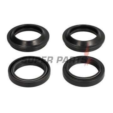 Семеринги и прахоуловители комплект предница -TOURMAX- Kawasaki GPZ 750 1984-1985, Kawasaki ZL 600 1986-1987, 1996-1997, Kawasaki ZX 750 1983-1985, Kawasaki ZX 600 1985-1987, Suzuki GS 500 1989-2003, Suzuki VL 125/250 2005-2007