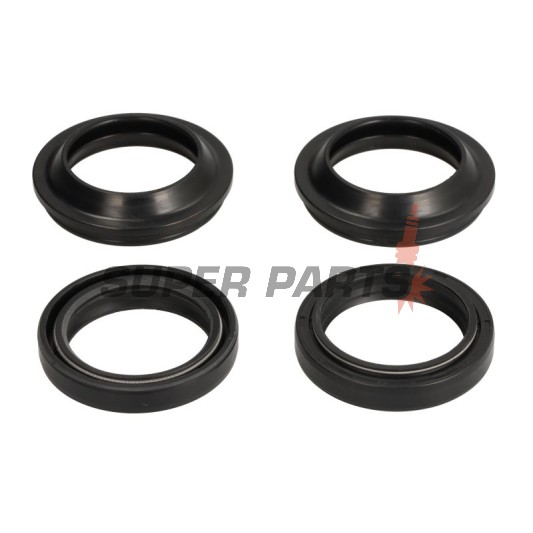 Семеринги и прахоуловители комплект предница -TOURMAX- Kawasaki GPZ 750 1984-1985, Kawasaki ZL 600 1986-1987, 1996-1997, Kawasaki ZX 750 1983-1985, Kawasaki ZX 600 1985-1987, Suzuki GS 500 1989-2003, Suzuki VL 125/250 2005-2007