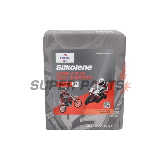 2-тактово масло -SILKOLENE- COMP PLUS, 2T, пълна синтетика + естер, 4L CUBE