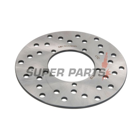 Спирачен диск -RMS- 22 516 0140, Derbi GP1 50 2006-2009, Gilera Runner 50 1997-2000, 2002-2011, Gilera Runner SP 50 2002-2012, Gilera Stalker 50 1997-2004, Piaggio NRG 50 1999-2017, Piaggio NRG mc2 50 1996-2000