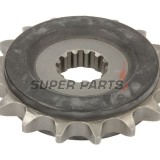 Преден пиньон -JT- JTF580,17RB, 17 зъба, с гумен демпфер, Yamaha FZ 700 1986-1987, FZ 750 1985-1993, FZ6 600 2004-2009, FZR 1000 1987-1995, FZR 750 1987-1992, FZX 700 1986-1987, FZX 750 1986-1997, GTS 1000 1993-2000, YZF 1000 1996-2003