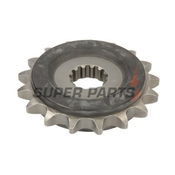 Преден пиньон -JT- JTF580,17RB, 17 зъба, с гумен демпфер, Yamaha FZ 700 1986-1987, FZ 750 1985-1993, FZ6 600 2004-2009, FZR 1000 1987-1995, FZR 750 1987-1992, FZX 700 1986-1987, FZX 750 1986-1997, GTS 1000 1993-2000, YZF 1000 1996-2003