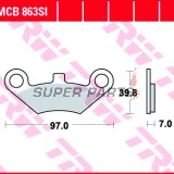 Накладки -TRW- MCB863SI, CF Moto Terralander - 500/625/800 - 2011-2013