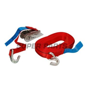 Колан за осигуряване -CARGOPARTS- 10m, с тресчотка, 40daN