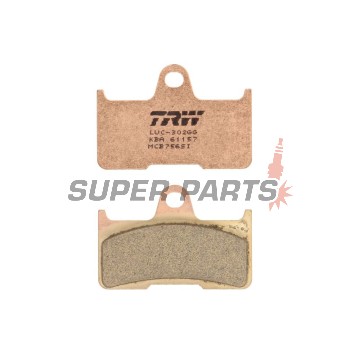 Накладки -TRW- MCB756SI, CFMoto Terralander 500 / 625 / 800 (2011-2013); Yamaha YFM 660 Grizzly / Grizzly Auto 4x4 / 660F / 660FWA / 660R Raptor (2002-2008)