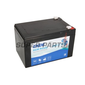 Акумулатор -EXIDE- AGM12-12F, 12Ah 12V