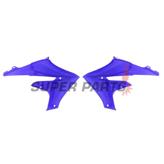 Предни странични пластмаси -POLISPORT- сини, YAMAHA YZ 250/450 2018-2023