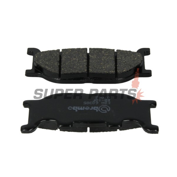 Накладки -BREMBO- 07042, Yamaha FZ6 / MT-03 / XJ6 Diversion / XV Virago / XVS Drag Star / YP Majesty (1995-2009)