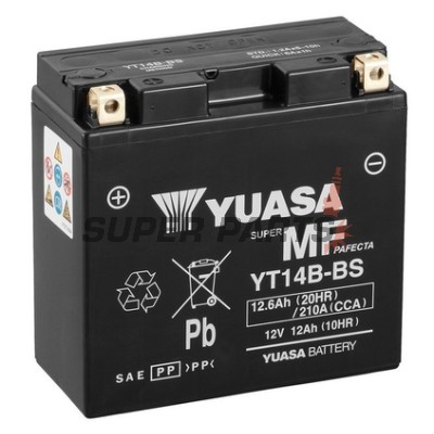 Акумулатор -YUASA- YT14B-BS, 13Ah 12V