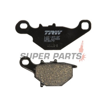 Накладки -TRW- MCB679, Kawasaki KLX/KMX 125, Suzuki AN125/150, DR-Z125/L, RM80/85, TR50 Street Magic, UC125 Epicuro, UG110 Hokuto (1995-2013)