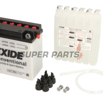 Акумулатор -EXIDE- YB9-B, 9Ah 12V
