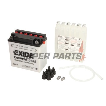 Акумулатор -EXIDE- YB9-B, 9Ah 12V