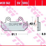 Накладки -TRW- MCB562, Honda CB/CBR/CBX, NSR, VFR, VT Integra, XRV Africa Twin - 250-750cc, 1986-1996