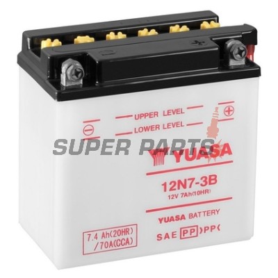 Акумулатор -YUASA- 12N7-3B, 7Ah 12V