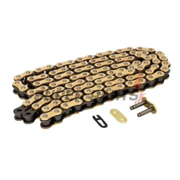 Верига -DID- 520DZ2G&B-110, размер 520, 110 звена, злато/черна