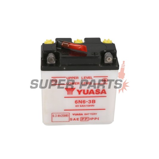 Акумулатор -YUASA- 6N6-3B, 6Ah 6V