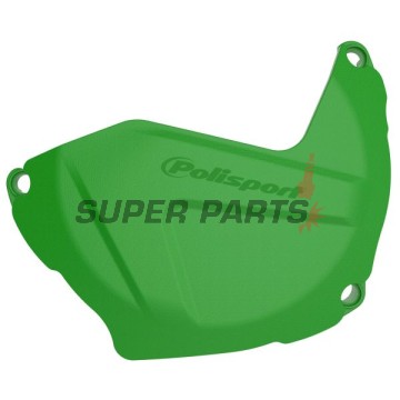 Предпазител за капак на съединителя -POLISPORT- зелен, KAWASAKI KX 250 2009-2020