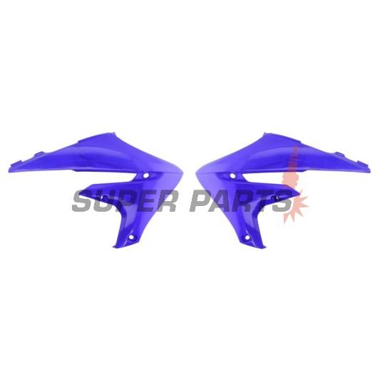 Предни странични пластмаси -POLISPORT- сини, YAMAHA YZ 250/450 2018-2023