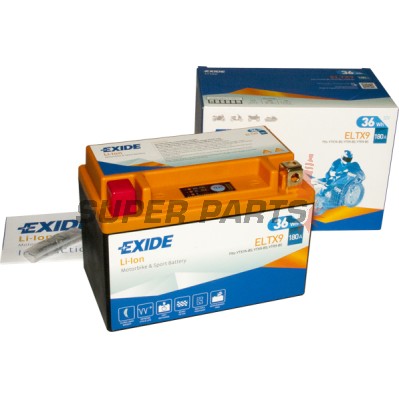 Акумулатор -EXIDE- ELTX9, 36Wh (3Ah), 12V, Lithium-ion