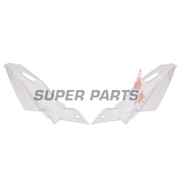 Задни странични пластмаси -POLISPORT- бели, HUSQVARNA TC, TE 250-510 2008-2011