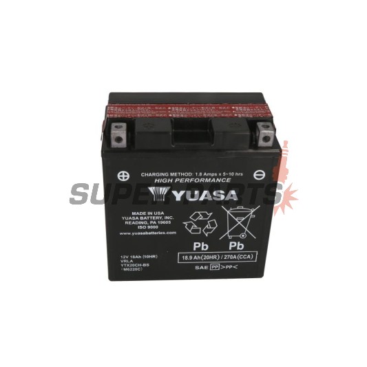 Акумулатор -YUASA- YTX20CH-BS, 19Ah 12V