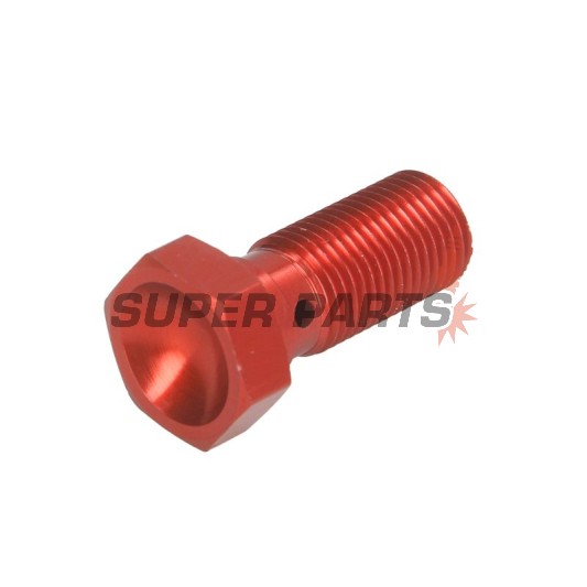 Банджо болт -TRW- M10x1.00 (Brembo), червен