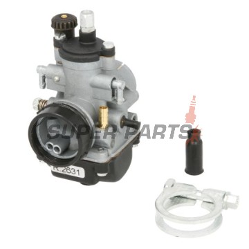 Карбуратор -MOTORIX- 21mm, ръчен смукач, AM6 - Yamaha TZR, DT, Aprilia RX, RS 50cc