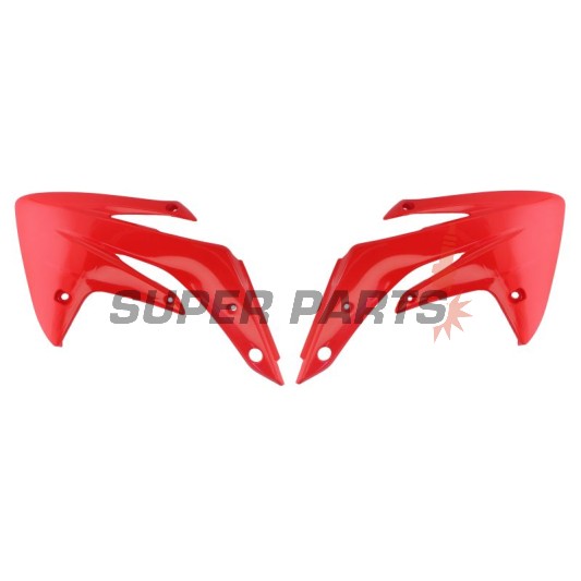 Предни странични пластмаси -POLISPORT- червени, HONDA CR 150 2007-2023