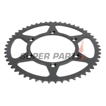Заден пиньон -JT- JTR808,52, 52 зъба, стоманен, Kawasaki KLX 400 2003, Suzuki DR 350 1990-1999, DR-Z 250 2001-2007, DR-Z 400 2000-2017, RM 100 1979-1982, RM 125 1983-2012, RM 250 1989-2007, 2009-2012, RM-X 250 1989-2001, RM-X 450 2010-2019