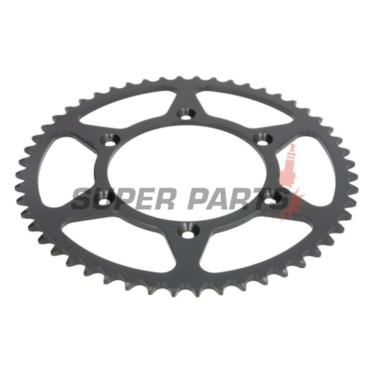 Заден пиньон -JT- JTR808,52, 52 зъба, стоманен, Kawasaki KLX 400 2003, Suzuki DR 350 1990-1999, DR-Z 250 2001-2007, DR-Z 400 2000-2017, RM 100 1979-1982, RM 125 1983-2012, RM 250 1989-2007, 2009-2012, RM-X 250 1989-2001, RM-X 450 2010-2019
