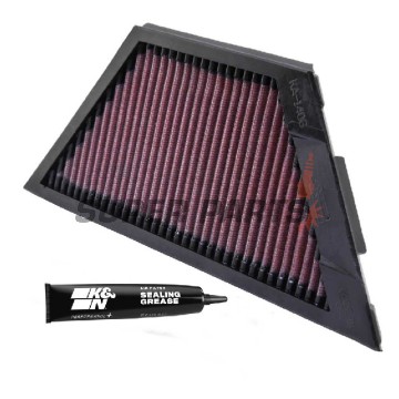 Въздушен филтър -K&N- KA-1406, Kawasaki GTR 1400/ABS/Grand Tourer, ZX-12R 1200 Ninja, ZX-14R 1400 Ninja, ZZR 1400/1400A/1400D Performance, 2006-2011